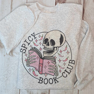 Spicy Book Club Sweatshirt Shirts & Tops