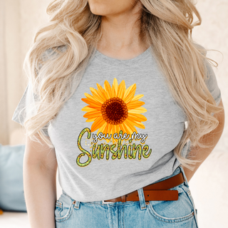 You Are My Sunshine Sunflower Tee