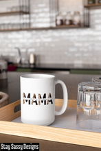 Load image into Gallery viewer, Personalized Leopard Mama Mug
