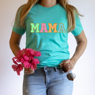 Mama Patches Tee (Multiple Colors Available)