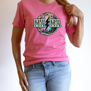 Mama Lightening Bolt Tee (Multiple Colors Available)