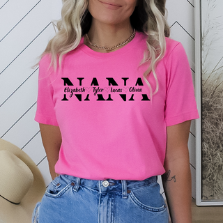 Personalized Title & Children's Names Tee