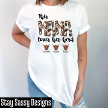 Load image into Gallery viewer, Personalized Loves Her Herd Tee
