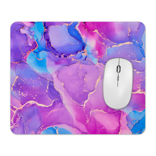 Pink/Purple Marble Mouse Pad (Standard Size)