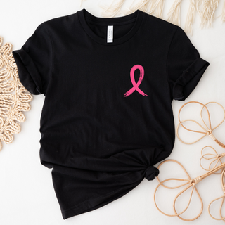 Pink Ribbon Tee (Multiple Color Options)