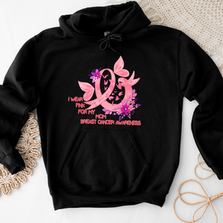 I Wear Pink For My Mom Sweatshirt (Multiple Color Options)