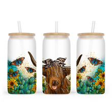 Load image into Gallery viewer, Cow Libbey Glass Tumbler
