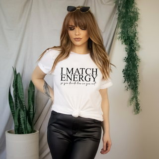 Match Energy Tee (Multiple Colors)