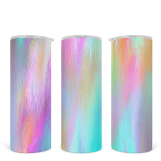 Holographic Pastels Glitter Tumbler