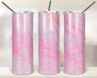 Pink Milkyway Glitter Tumbler