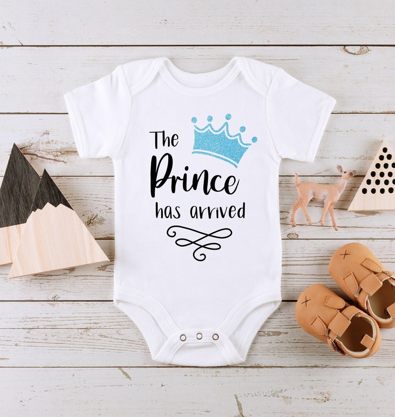 The Prince Has Arrived Onesie
