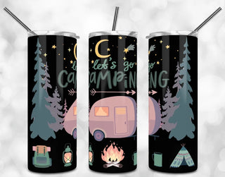Let's Go Camping Tumbler