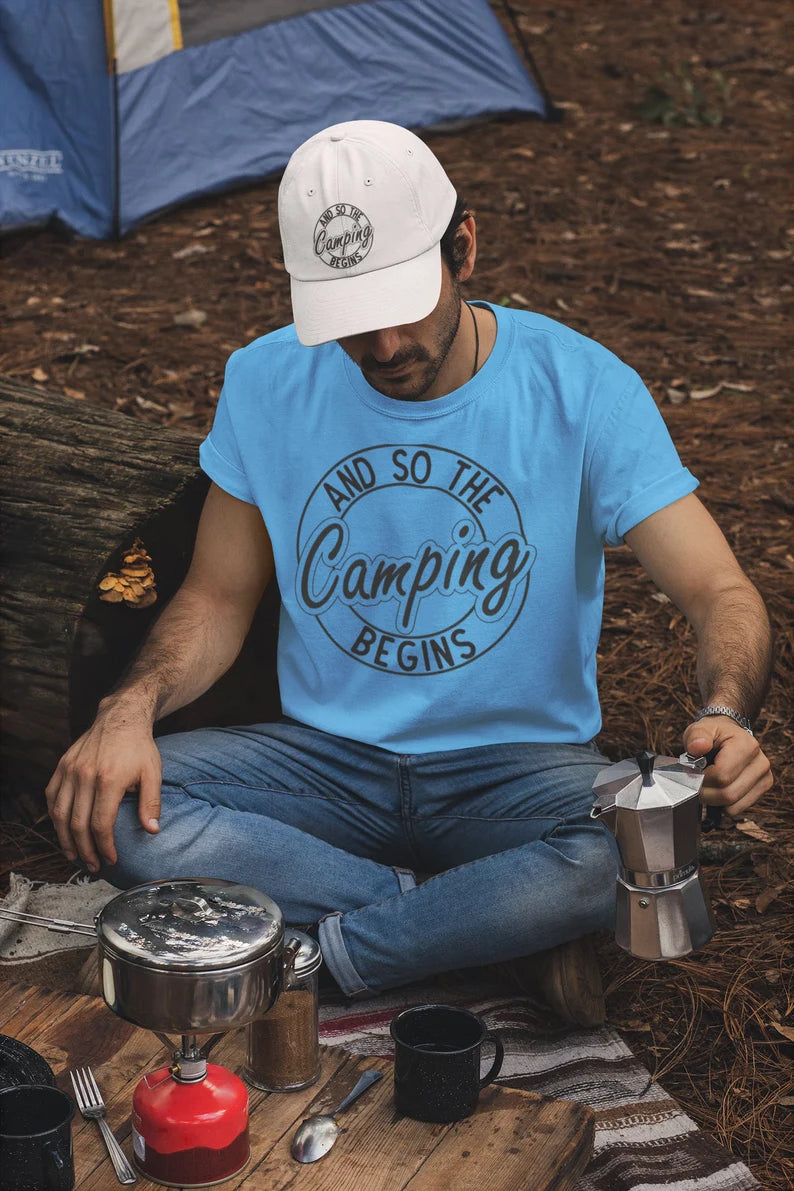 And So The Camping Begins Tee
