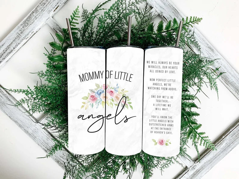 Mommy Of Little Angels Tumbler