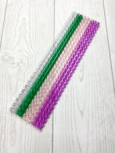 Load image into Gallery viewer, Crystal Straws (Multiple Colors Available)
