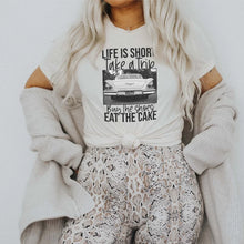 Load image into Gallery viewer, Life Is Short Tee (Multiple Colors Available)

