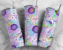 Load image into Gallery viewer, Purple Sunflower Tumbler

