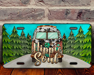 Hippie Soul License Plate
