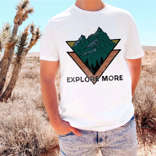 Green Explore More Tee (Multiple Colors Available)