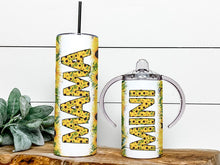 Load image into Gallery viewer, Sunflower Mama &amp; Mini Tumbler Set
