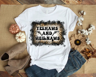 Yeehaws & Hellnaws Tee (Multiple Colors)