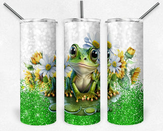 Frog Glitter Tumbler