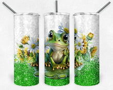 Load image into Gallery viewer, Frog Glitter Tumbler
