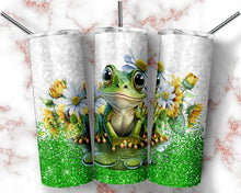 Load image into Gallery viewer, Frog Glitter Tumbler
