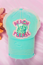 Load image into Gallery viewer, Distressed Beach Please Hat (Multiple Colors)
